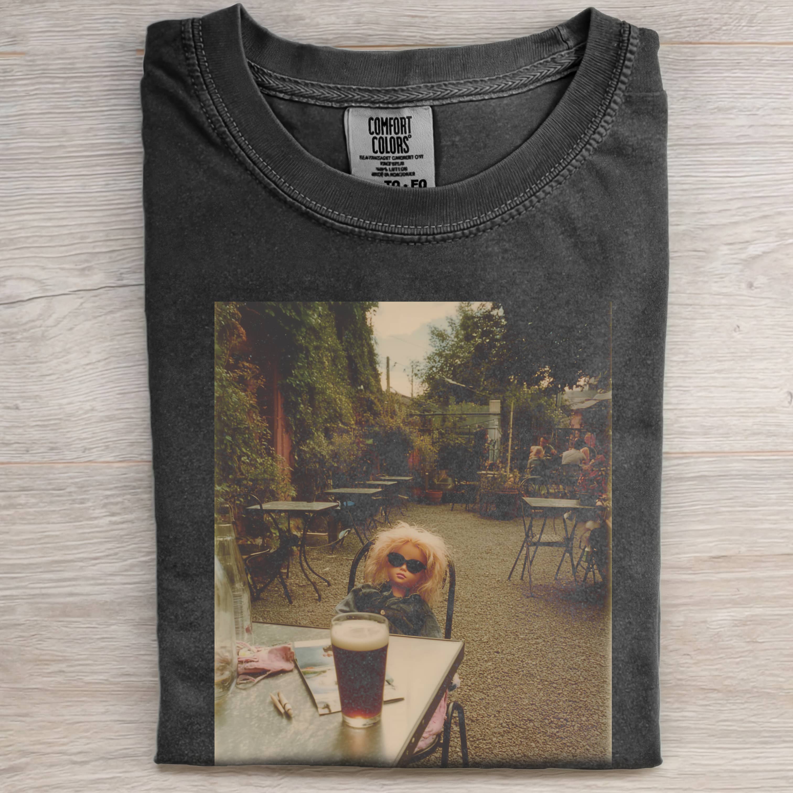 STREET STYLE Funny Doll Face GIRL TEE-ShawnCraft
