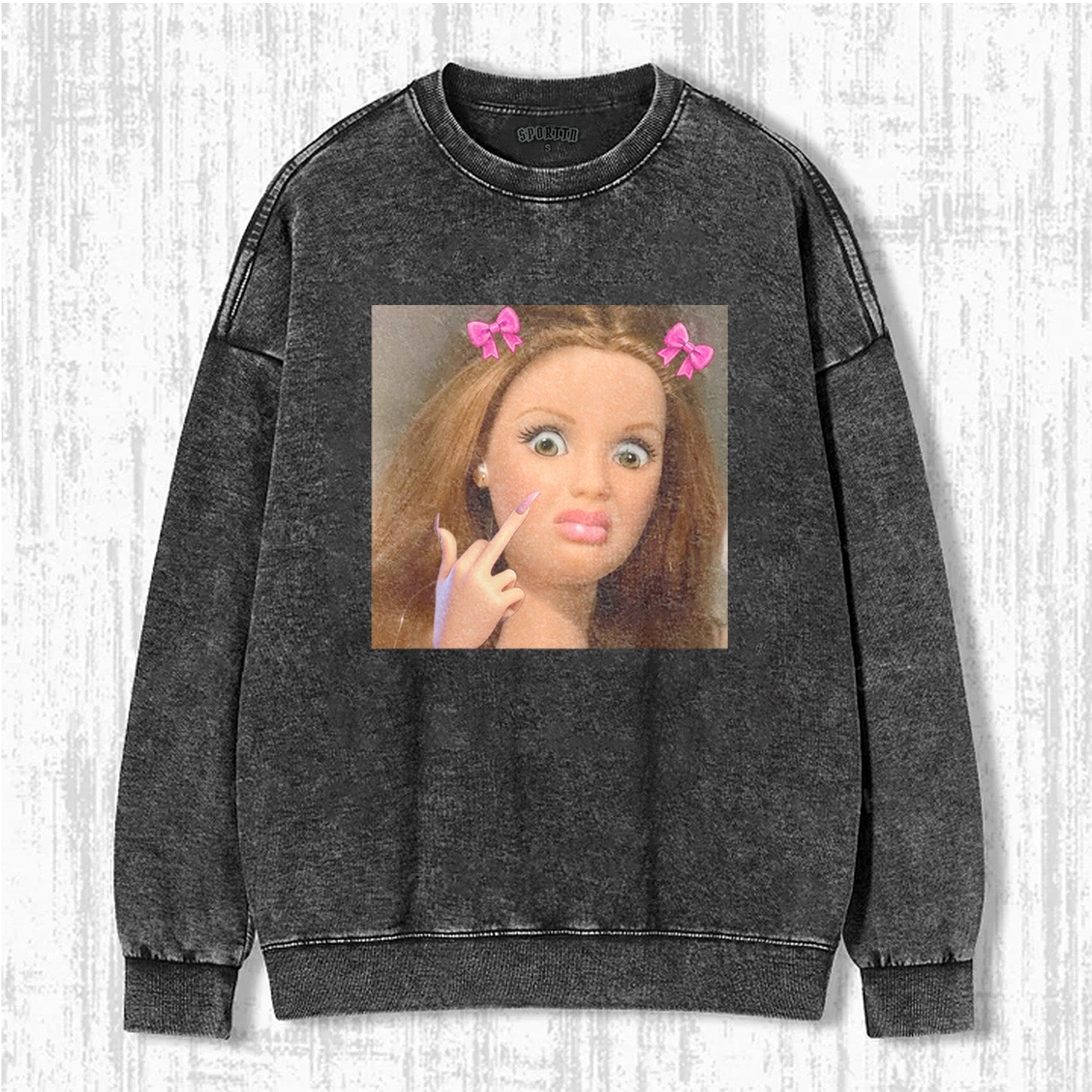 DOLL GIRL MEME SWEATSHIRTS & HOODIES-ShawnCraft