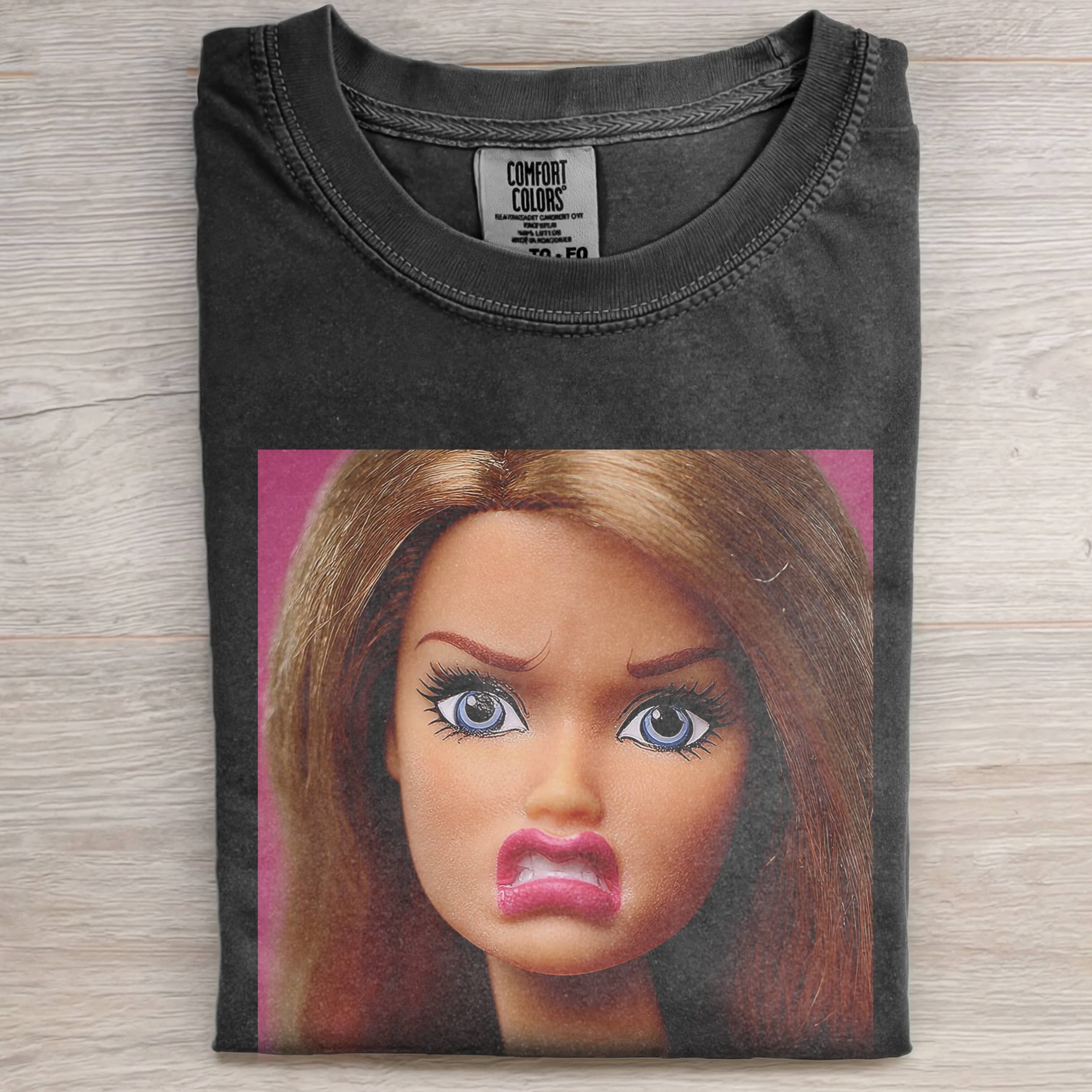 FUNNY ST. PATRICK'S DAY Funny Doll FaceCORE TEE-ShawnCraft