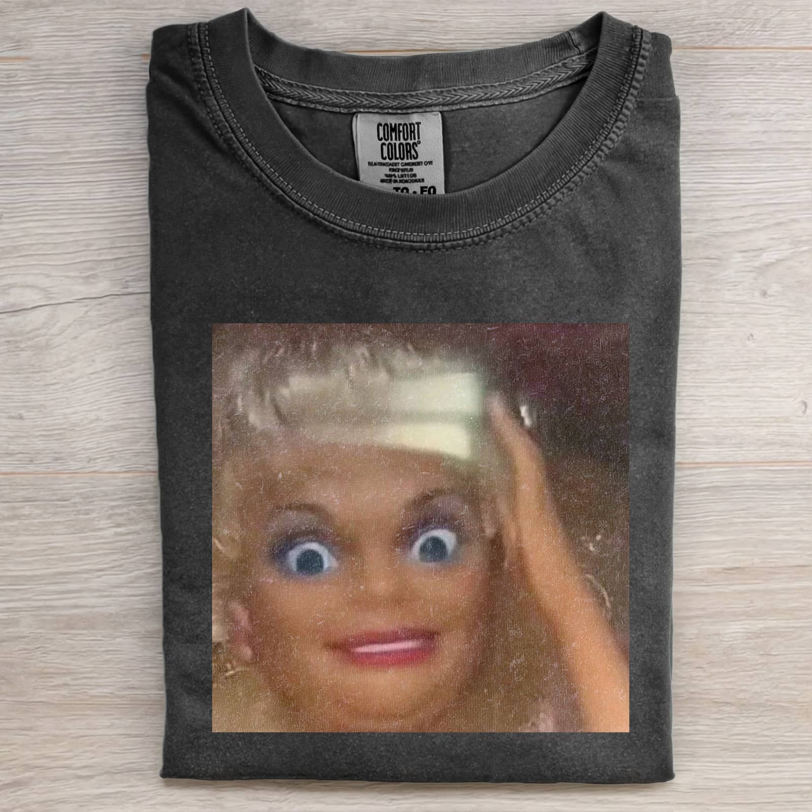 Funny Doll Face GIRL MEME T-SHIRT-ShawnCraft