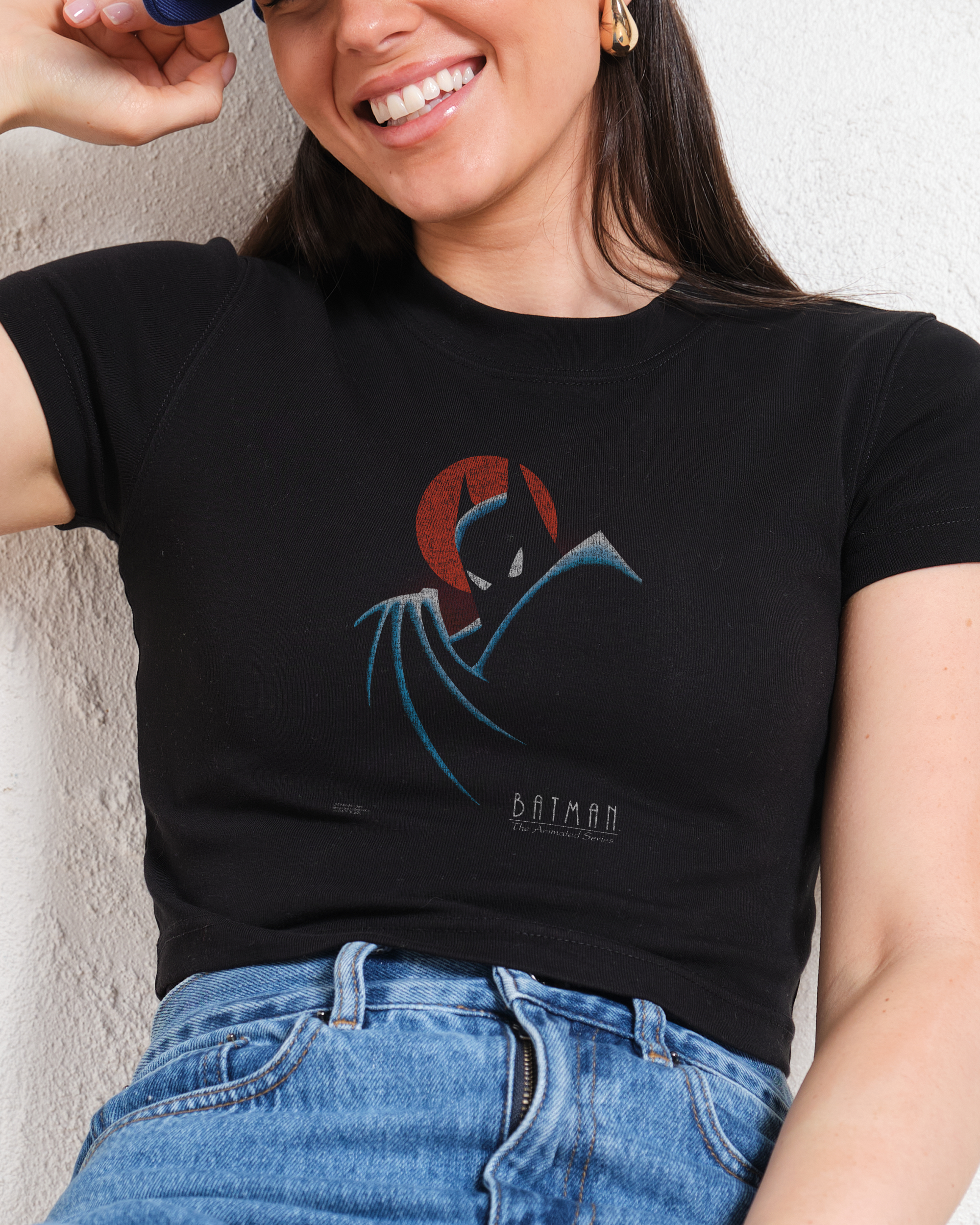 Batman The Animated Series Logo Baby Tee-ShawnCraft