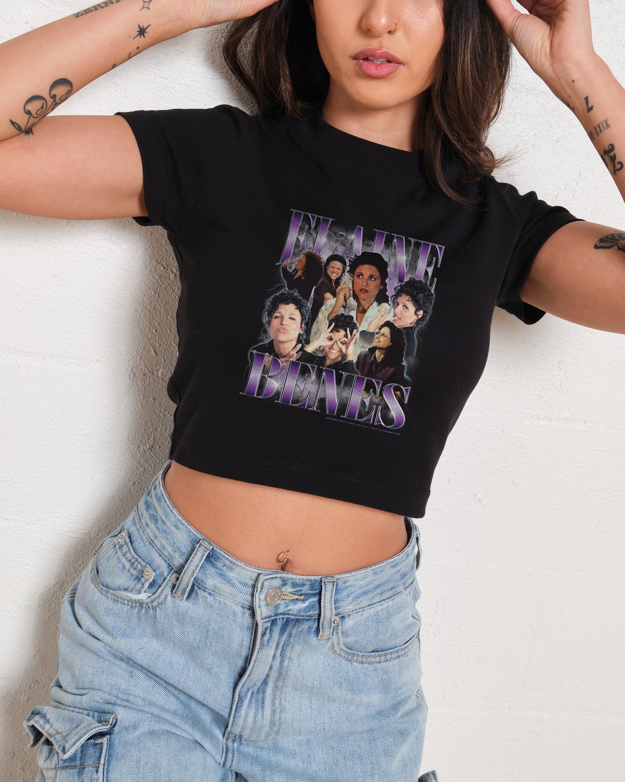 Vintage Elaine Baby Tee-ShawnCraft
