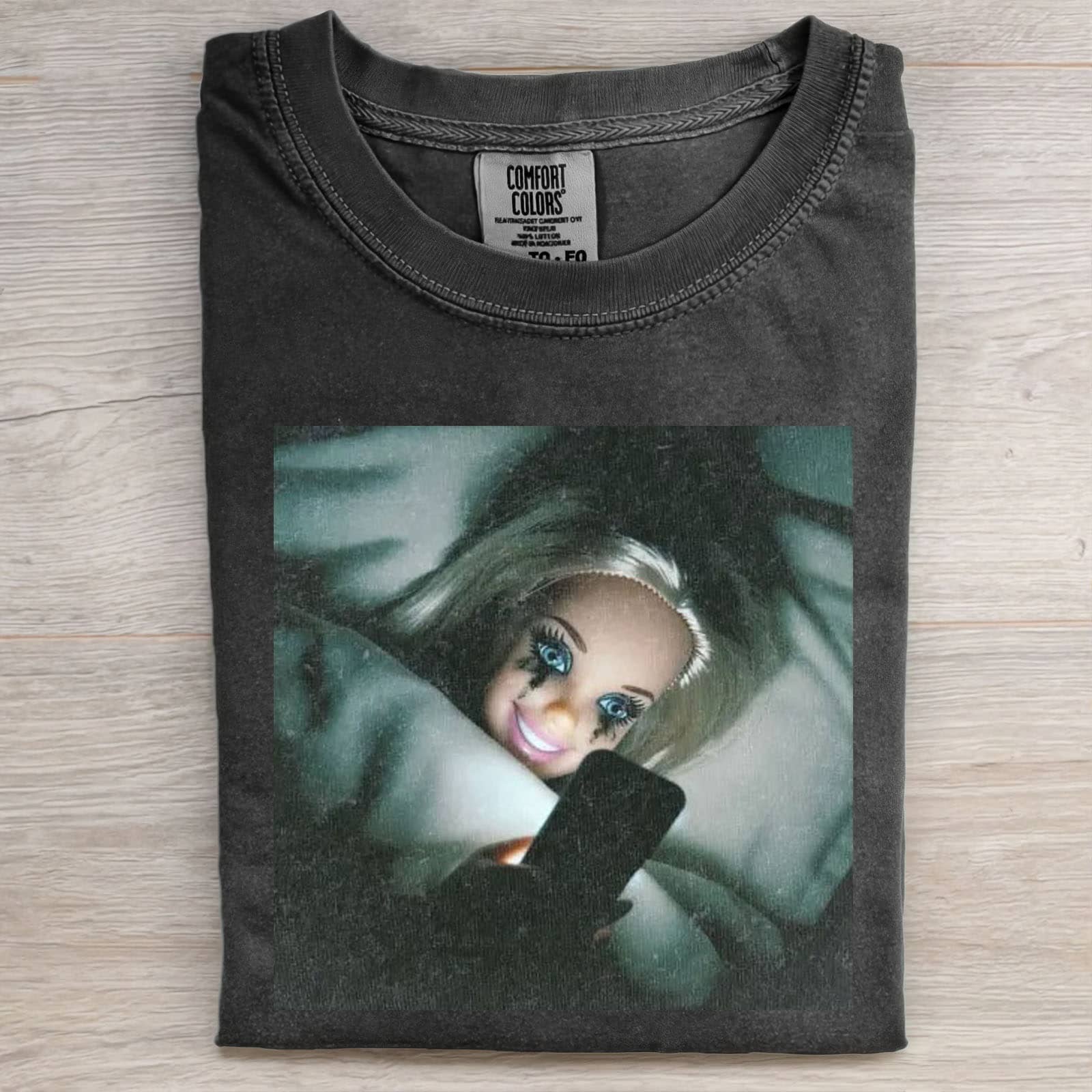 Funny Doll Face GIRL MEME T-SHIRT-ShawnCraft