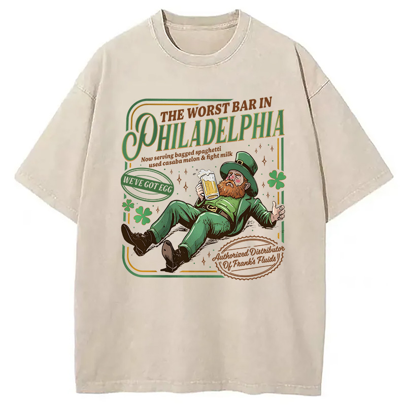 Paddy's Irish Pub Washed T-Shirt-ShawnCraft