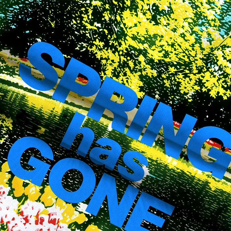 Spring Has Come Long Sleeve Graphic Print T-Shirt-ShawnCraft