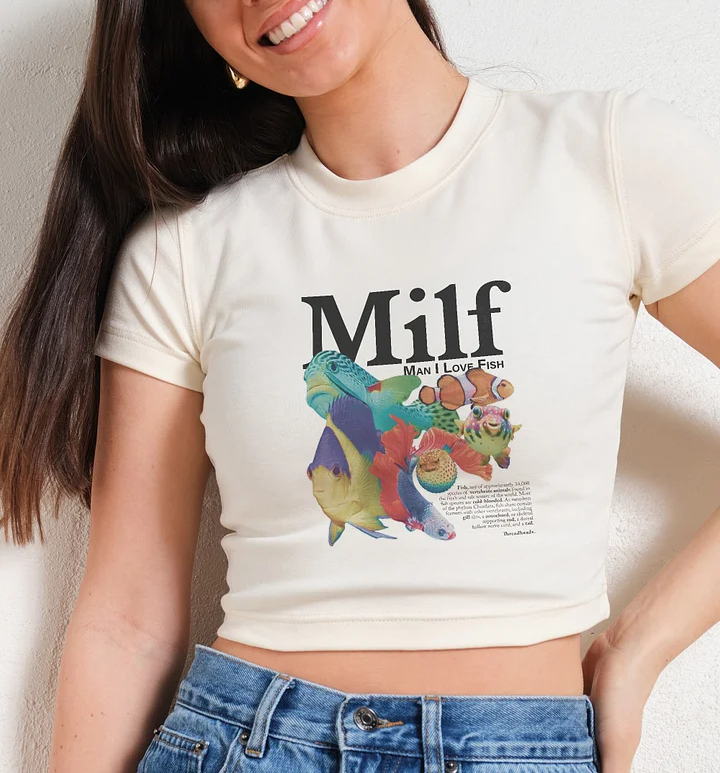 Man I Love Fish Baby Tee-ShawnCraft