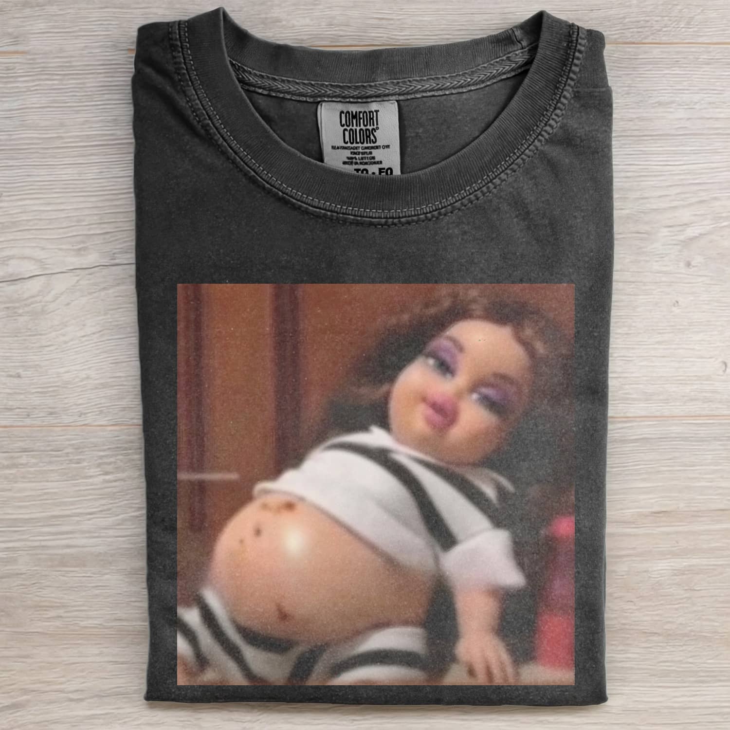 CONFIDENT Funny Doll Face ICON T-SHIRT-ShawnCraft
