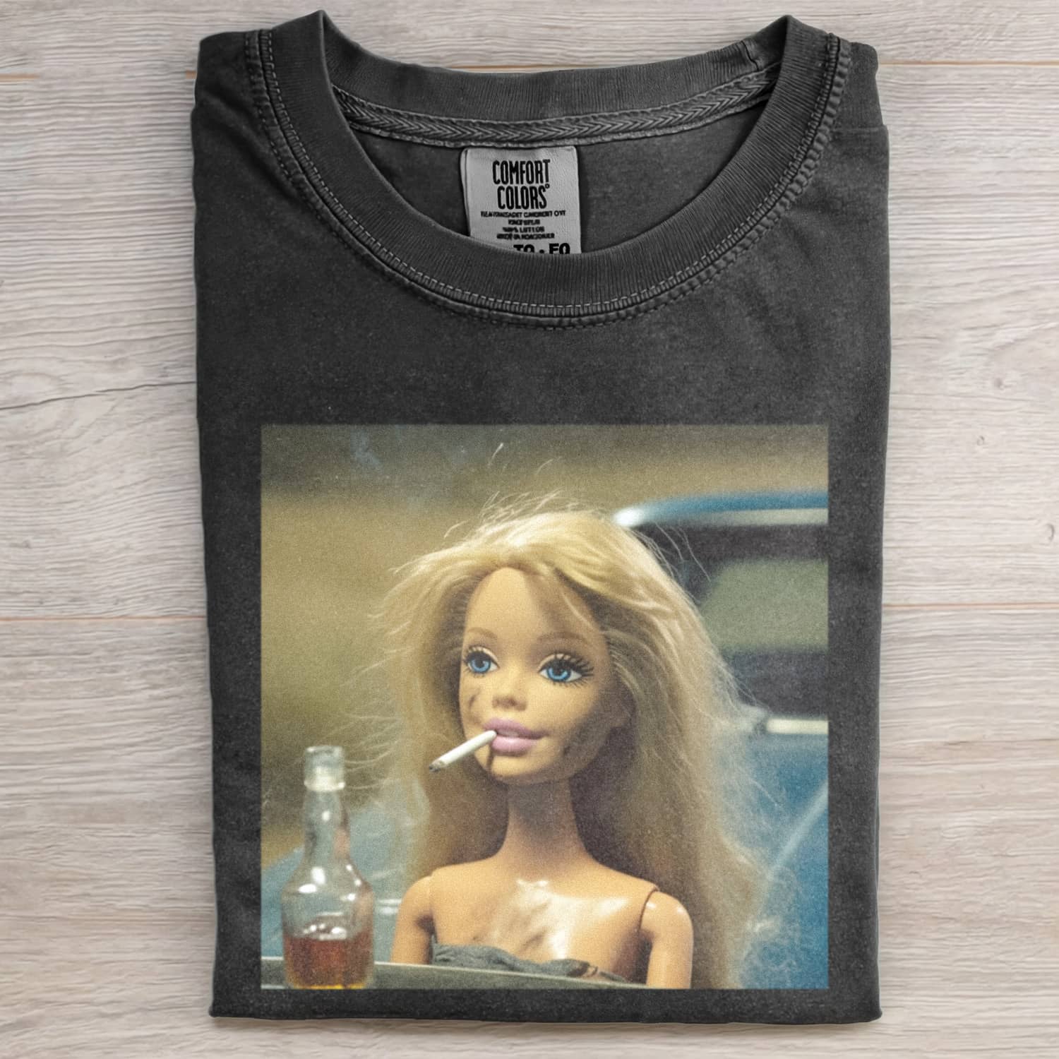 Funny Doll FaceCORE MEME MOOD ICON TEE-ShawnCraft