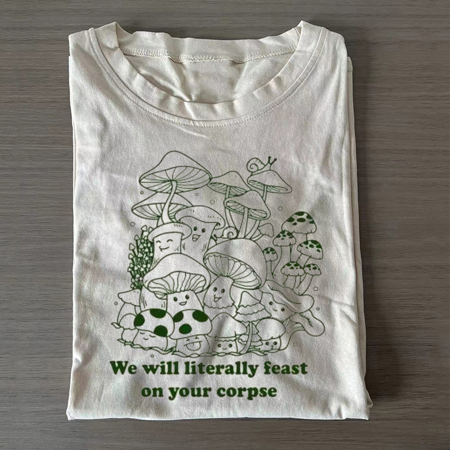 Funny Mushroom T-shirt-ShawnCraft
