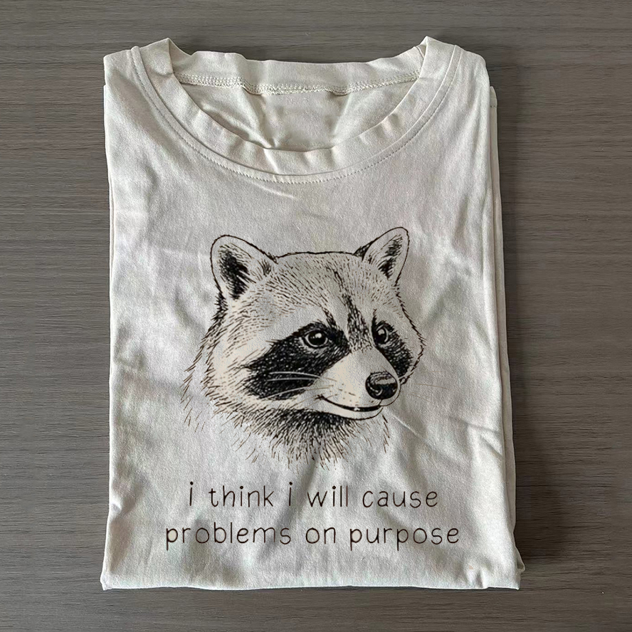 Stupid Raccoon T-shirt-ShawnCraft
