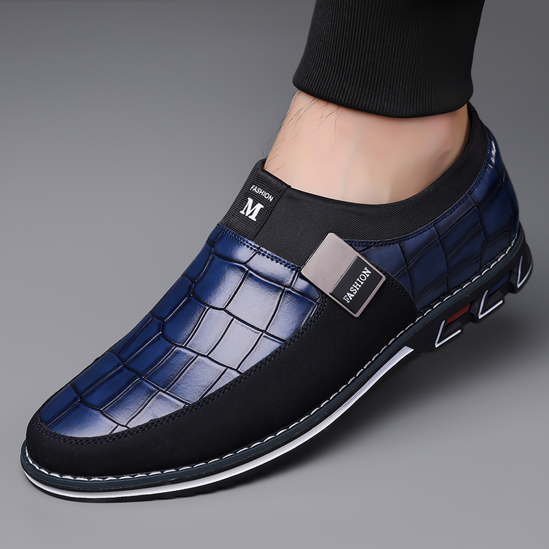 Men's Fashion Calfskin Leather Shoes