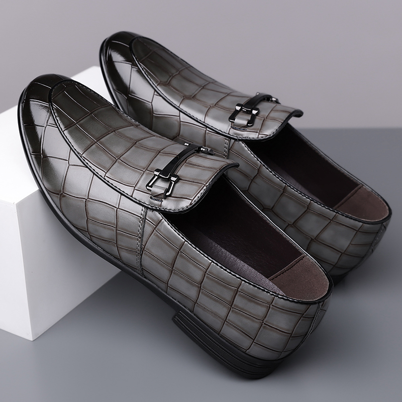 Men's Fashion Calfskin Leather Shoes