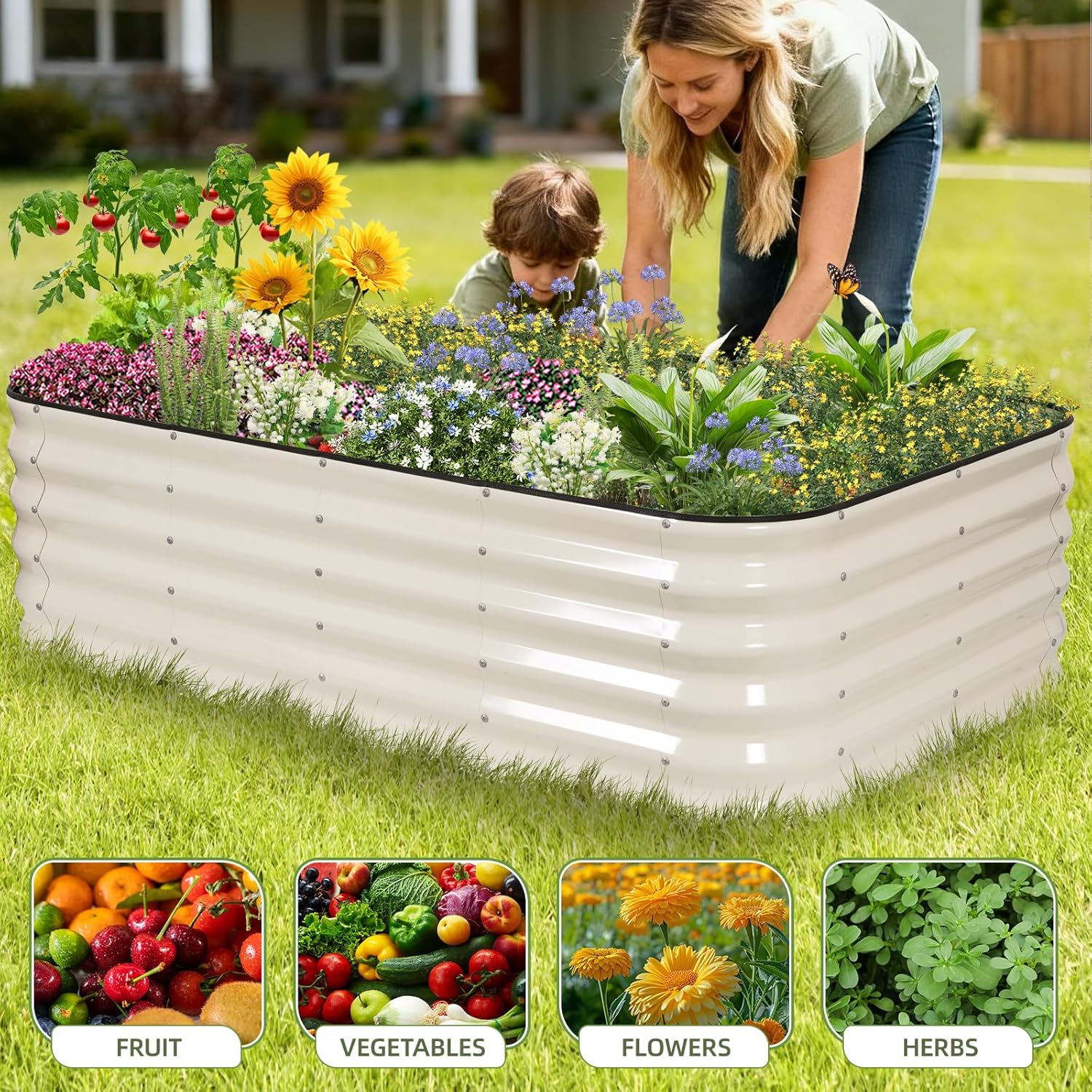 4 in 1 Raised Garden Bed 
