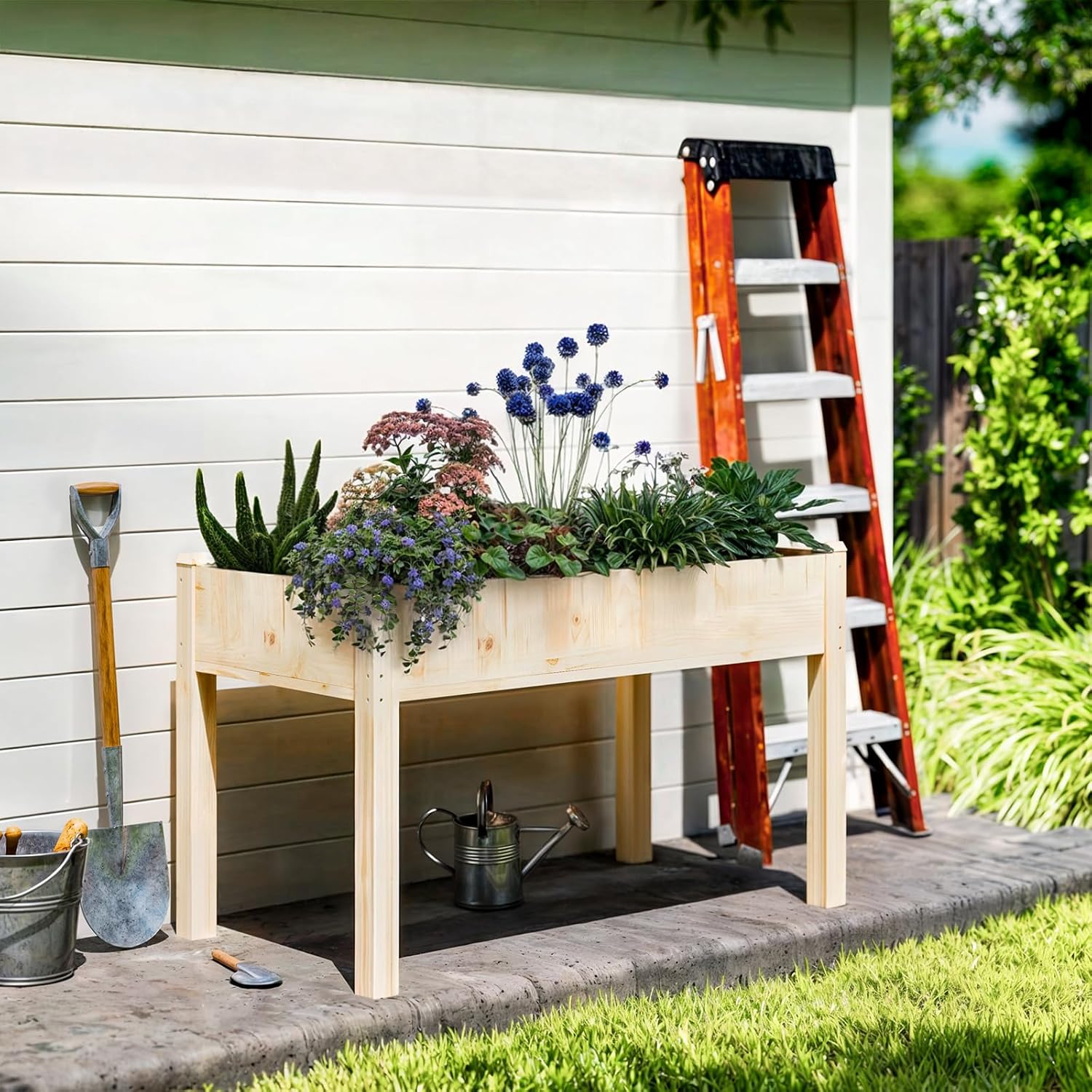 Raised Garden Bed with Legs
