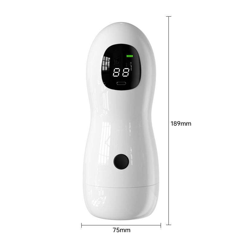 Smart Vibrating & Voice Interactive Male Masturbator - Realistic Feel, Adult Toy for Men