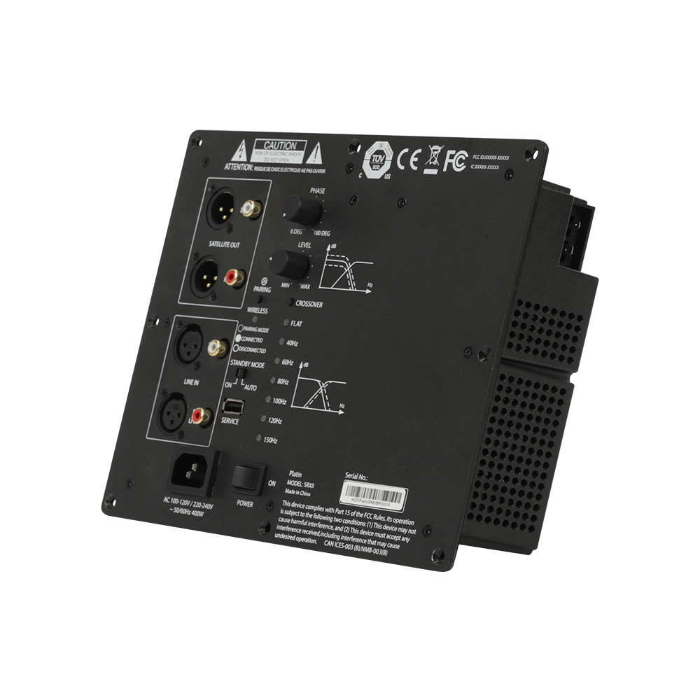 SRXII - WiSA Endorsed 400W DSP Subwoofer Amplifier