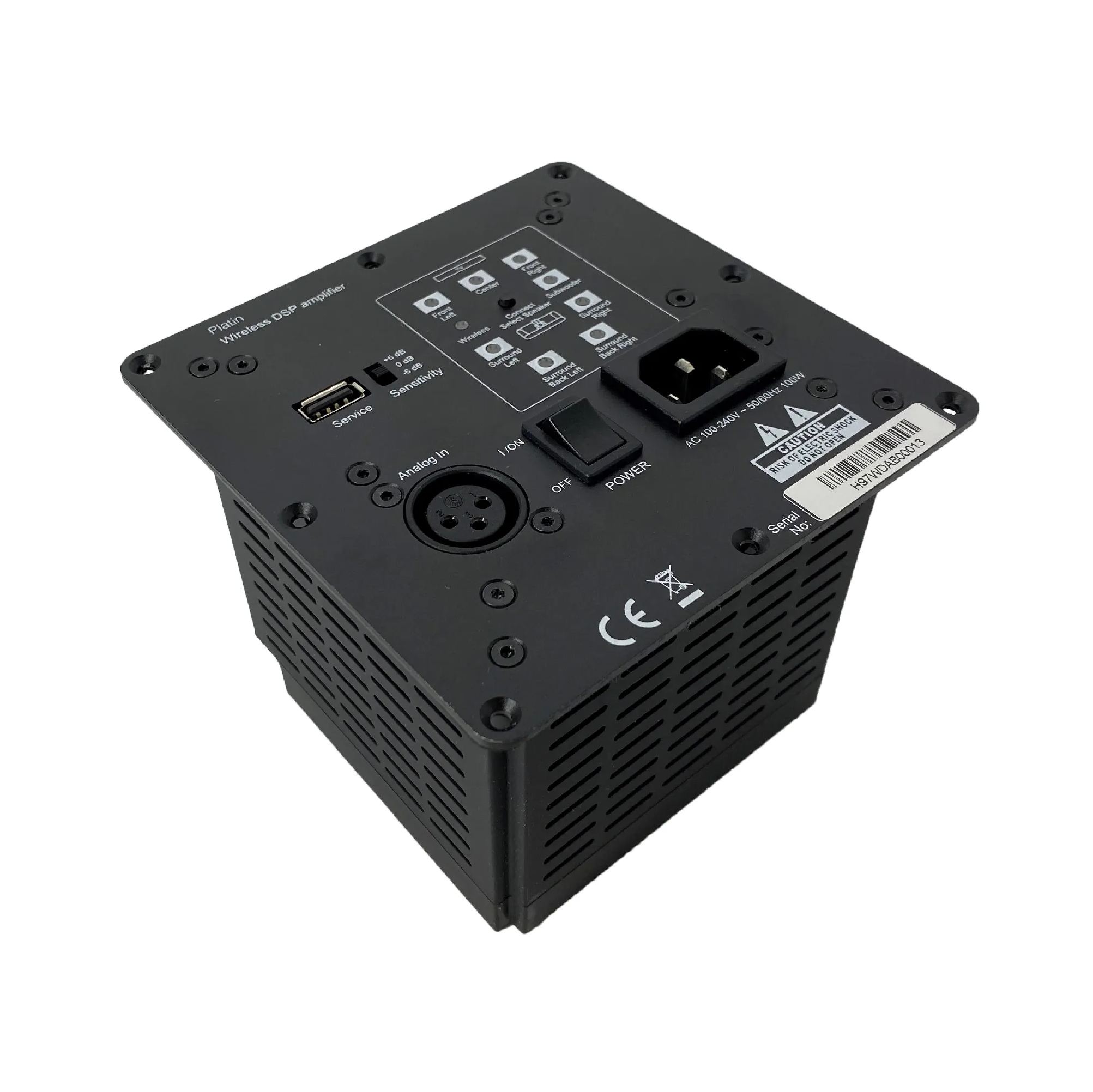 PRX - WiSA Endorsed/XLR 4x50W DSP Quad-amplifier