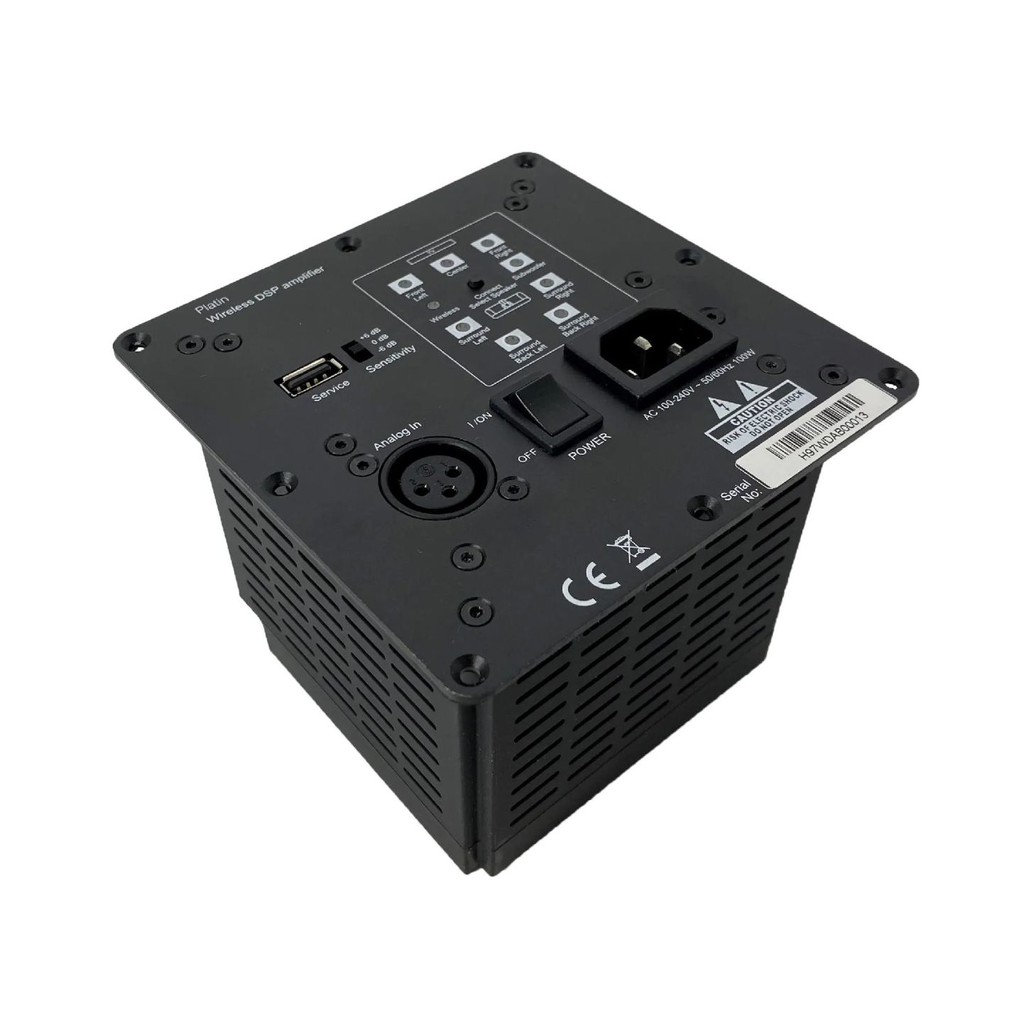 PRX - WiSA Endorsed/XLR 4x50W DSP Quad-amplifier