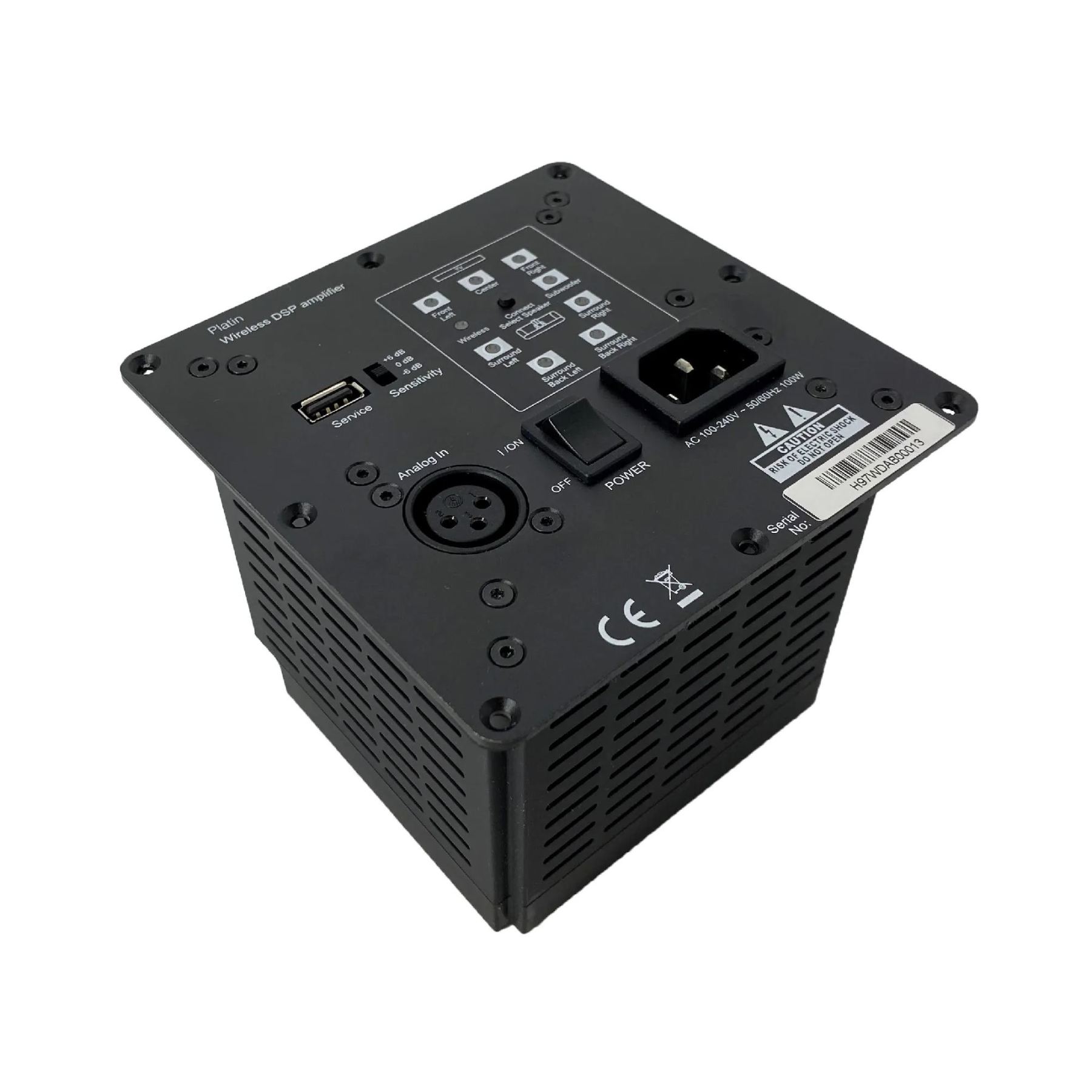 PRX - WiSA Endorsed/XLR 4x50W DSP Quad-amplifier