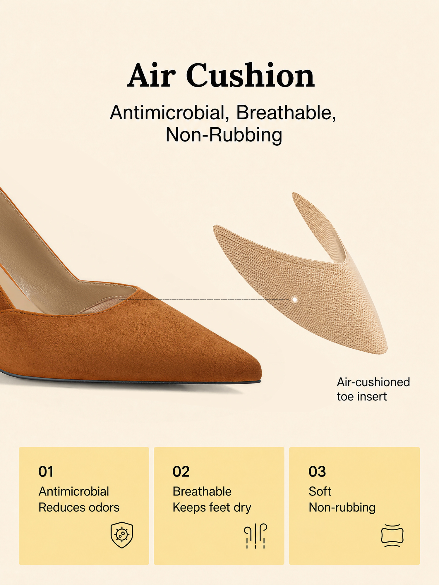 Womens Lambskin Insole High Heels Slingback Pointed Toe Pumps Classic Kitten Heels Retro Comfortable Slip on Lambskin Dress Shoes for Party Wedding Office Work and Daily Wear