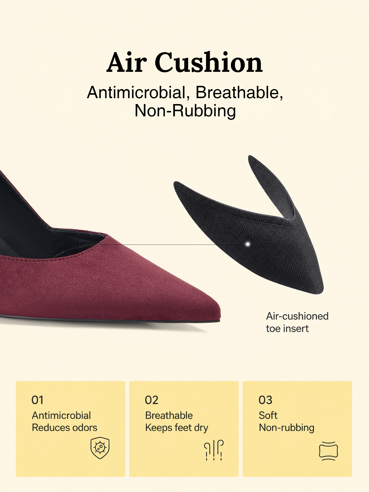 Womens Lambskin Insole High Heels Slingback Pointed Toe Pumps Classic Kitten Heels Retro Comfortable Slip on Lambskin Dress Shoes for Party Wedding Office Work and Daily Wear