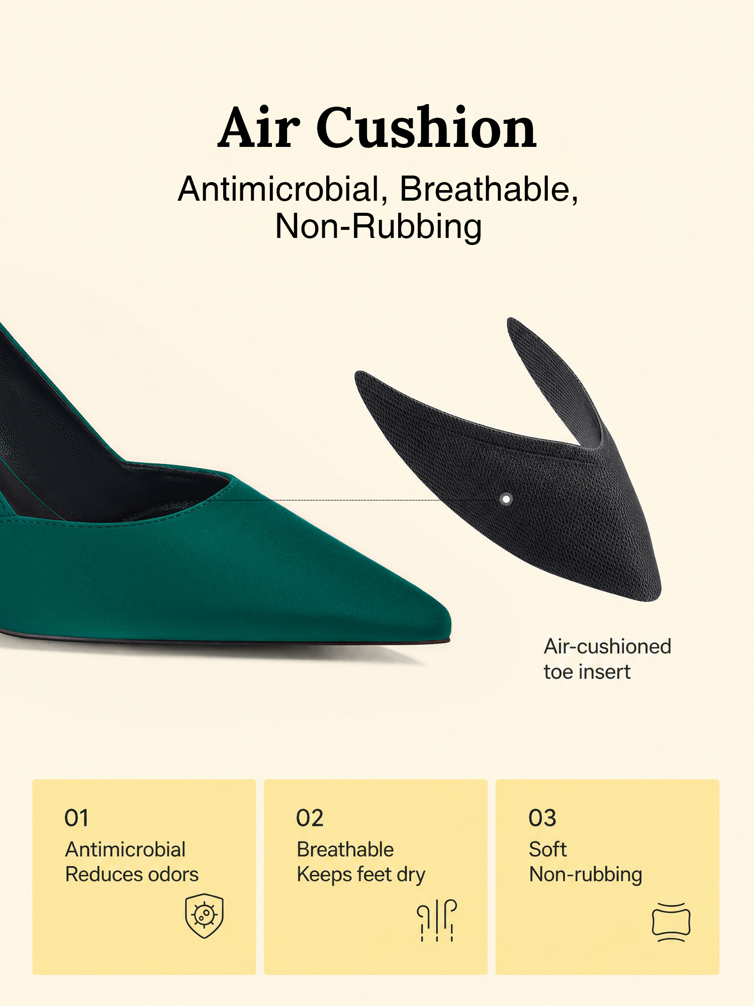 Womens Lambskin Insole High Heels Slingback Pointed Toe Pumps Classic Kitten Heels Retro Comfortable Slip on Lambskin Dress Shoes for Party Wedding Office Work and Daily Wear