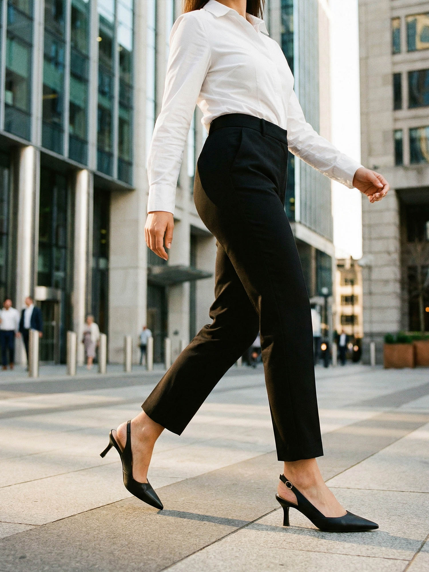 Women's Slingback Kitten Heels Closed Pointed Toe Pumps Wedding Party Dress Shoes