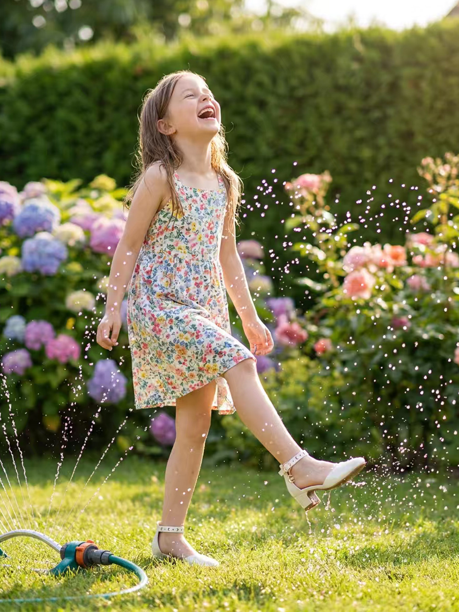 Girls Dress Shoes Ankle Strap Mary Jane Closed Round Toe Pumps Cute Pendant Block Chunky Heels Wedding Party School Birthday Shoes for Little Big Girl