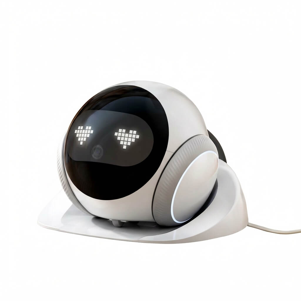 BudBotCam Magic S1 – Smart AI Mobile Robot Camera for Pets, Kids & Home Monitoring