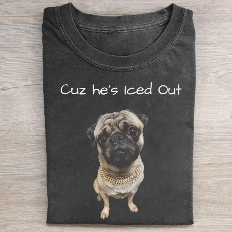 Roodabeguh Cuz Hes Iced Out T-shirt