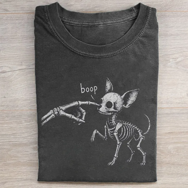 Chihuahua Skeleton T-shirt