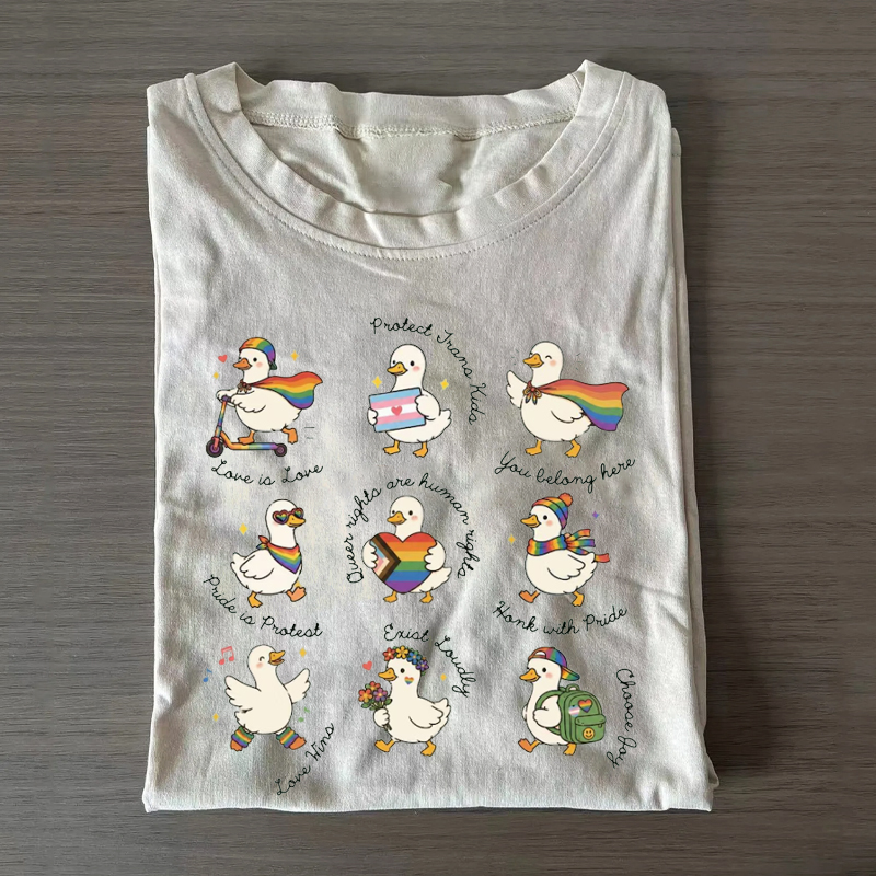 Silly Goose LGBTQ Subtle T-shirt