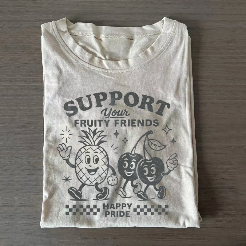 Fruity Friends lgbtqia Pride T-shirt