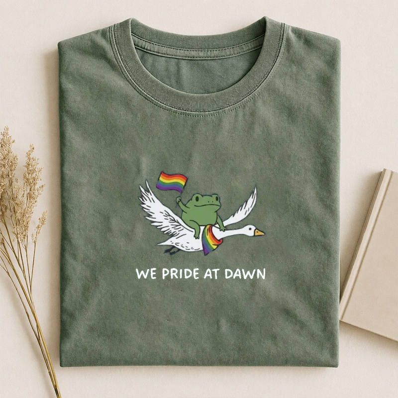 We Pride At Dawn Pride T-shirt
