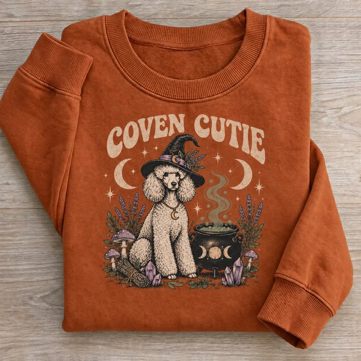 Coven Cutie Standard Poodle Halloween Sweatshirt