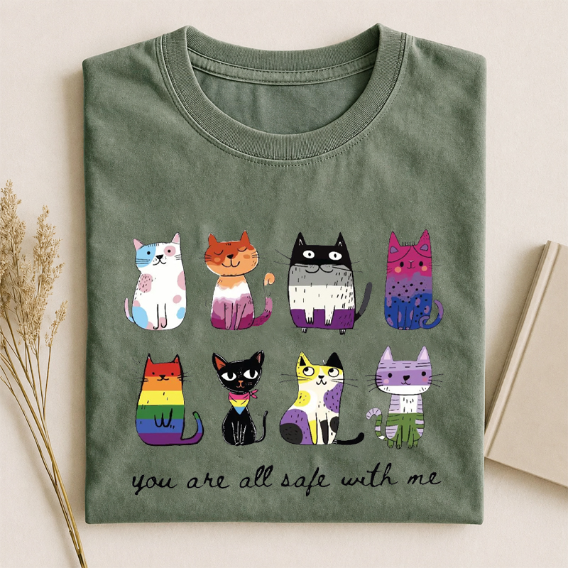 LGBTQ Pride Cats T-shirt