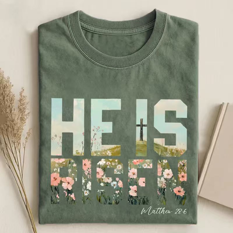 He is Risen Easter T-shirt