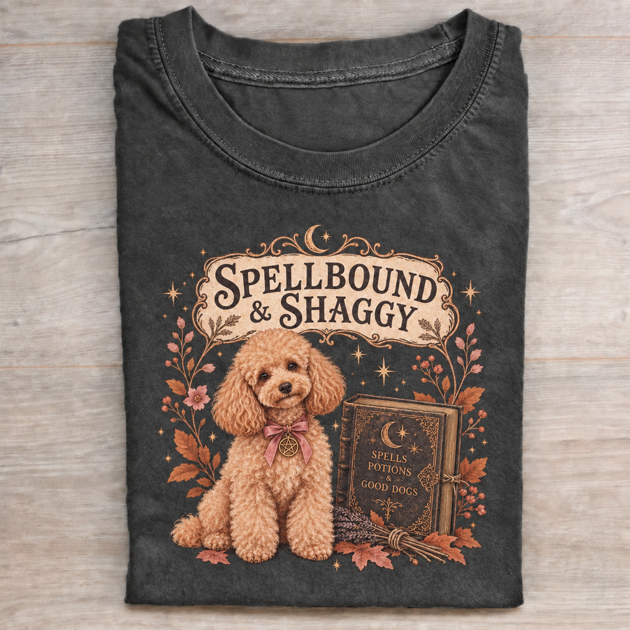 Spellbound & Shaggy Poodle Halloween T-Shirt