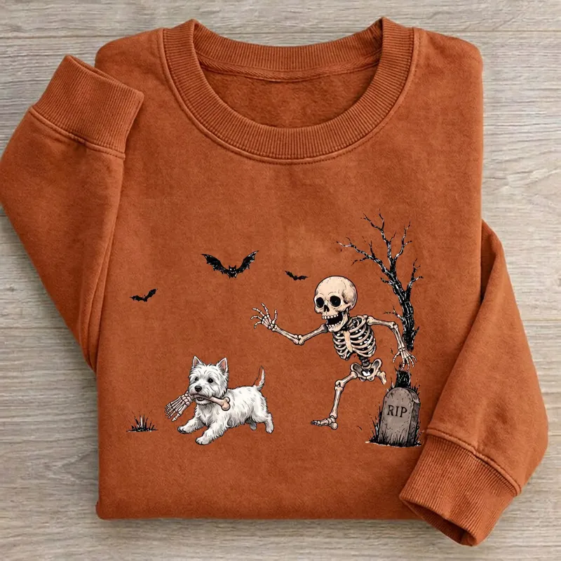 Westie Halloween Sweatshirt
