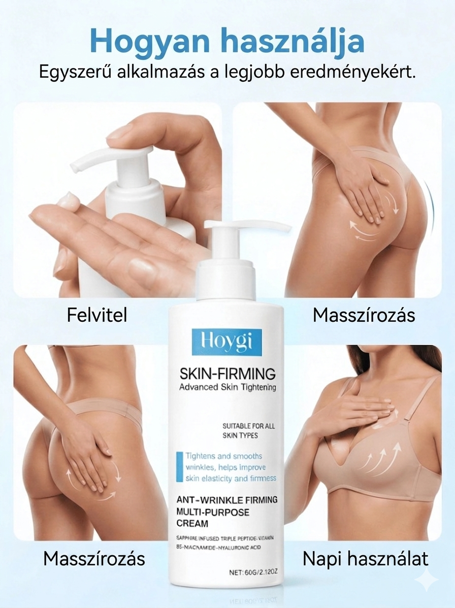 Skincodex® Hoygi™Ránctalanító és feszesítő, többfunkciós krém