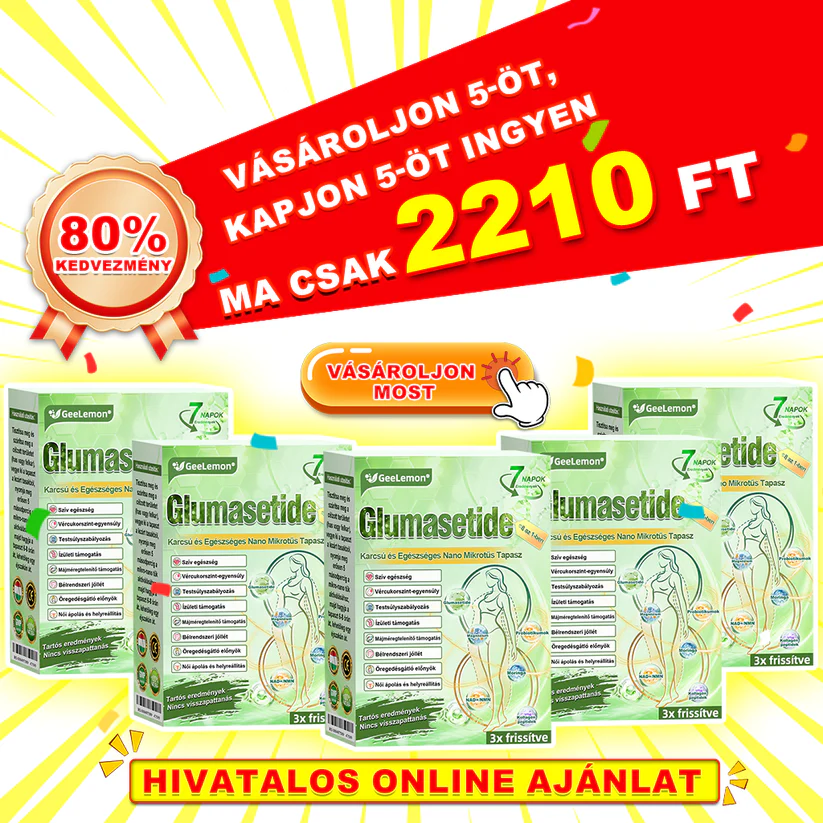 🌿Ajánlott a Semmelweis Kórház által · 👩‍⚕️BENU hivatalos üzlet| 🎁 𝐆𝐞𝑒𝐿𝑒𝐦𝐨𝐧® Glumasetide 8 az 1-ben Karcsú és Egészséges Nano Mikrotűs Tapasz 🇭🇺