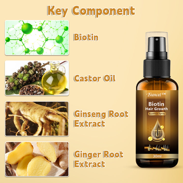Biancat™ Biotin Hajnövesztő Essencia Spray (Új formula)