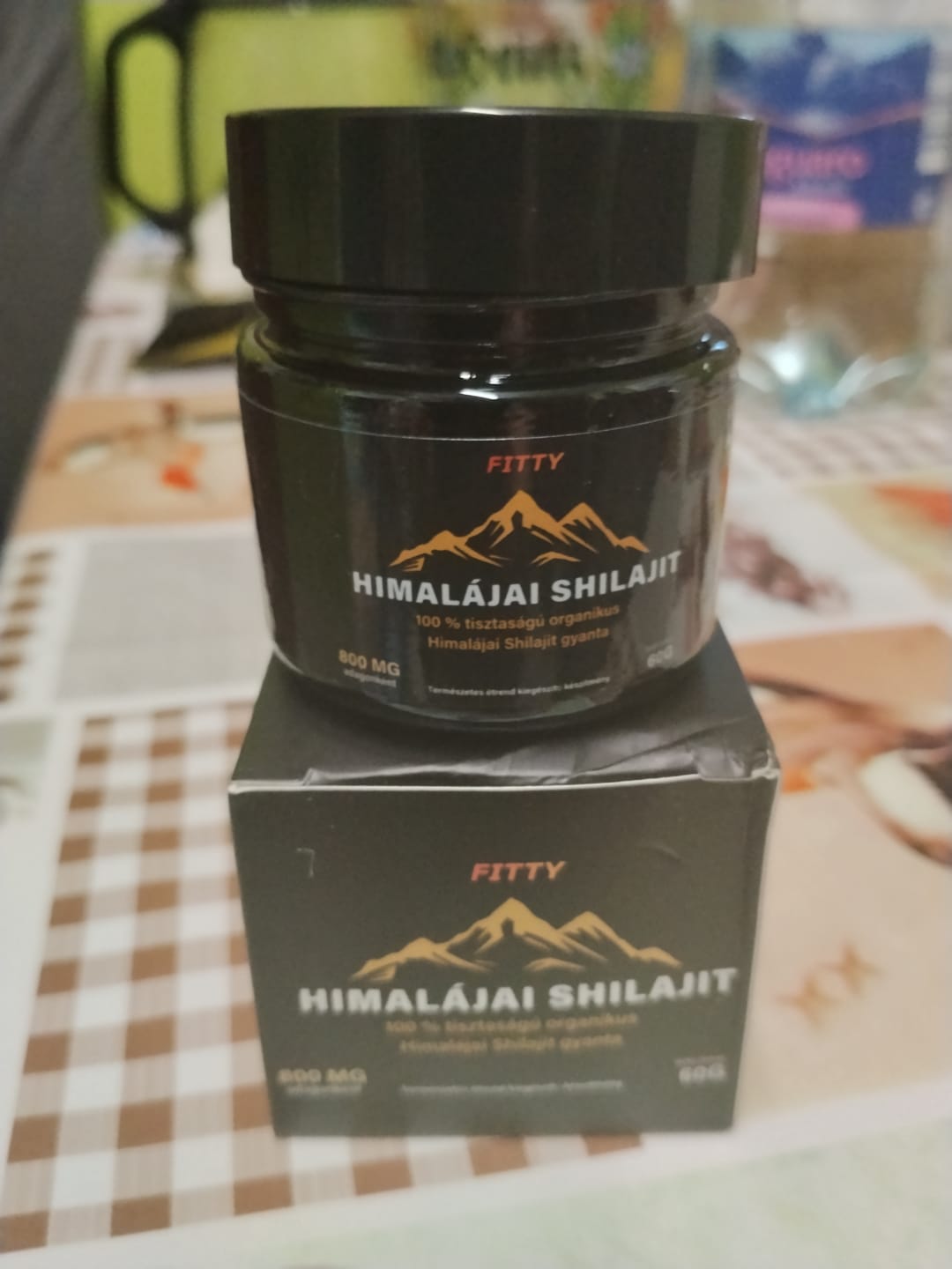 Customer photo review of Himalája Shilajit