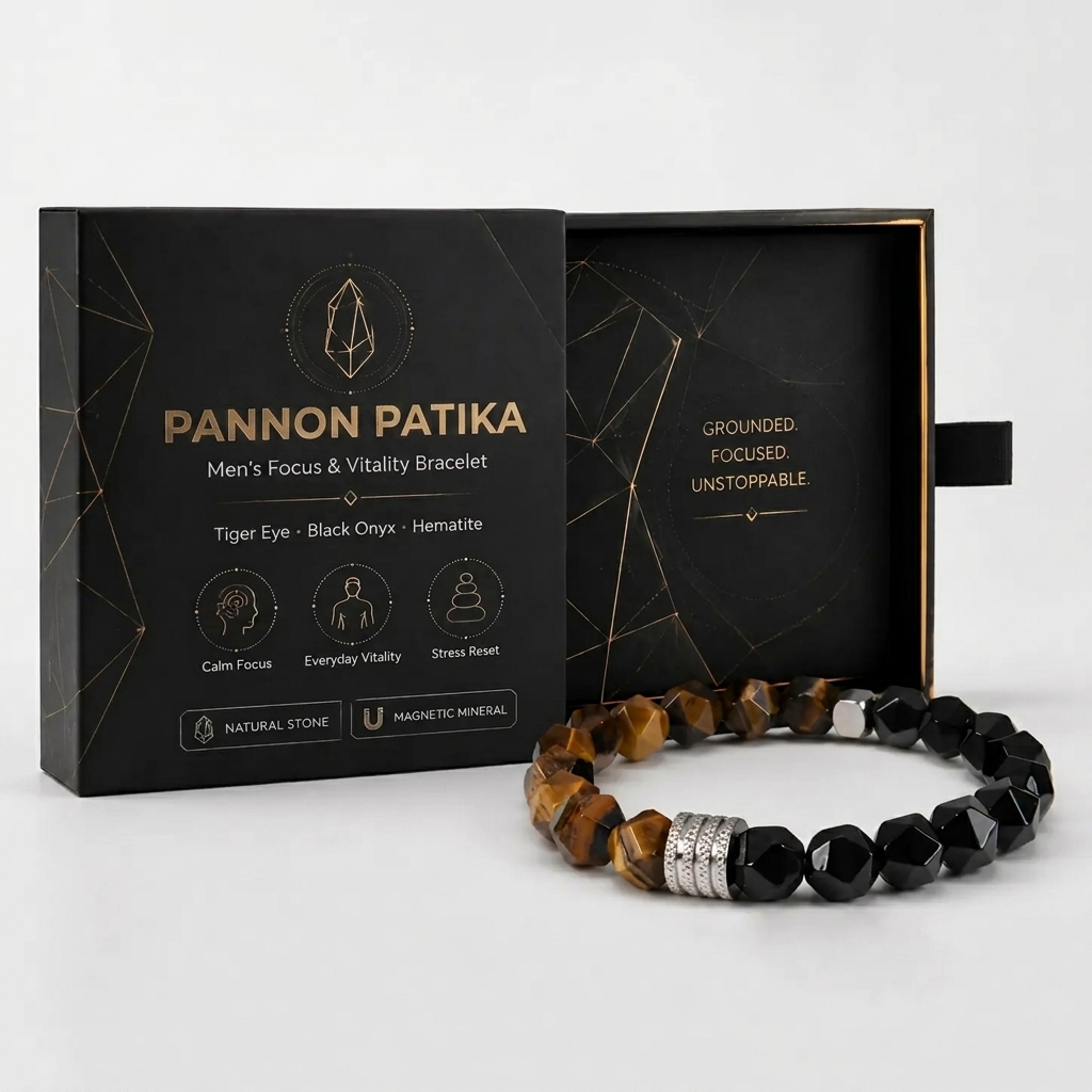 Pannon Patika™ Férfi Fókusz és Egyensúly Karkötő
