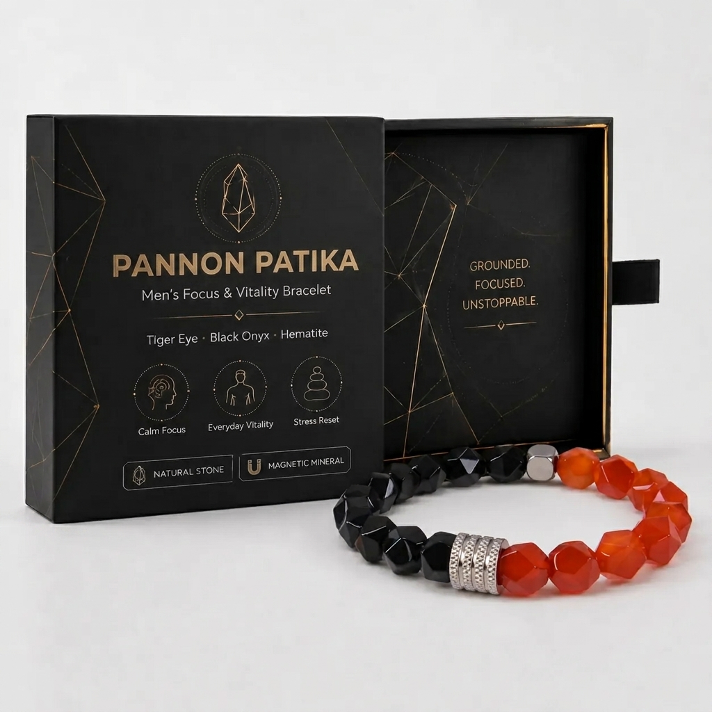 Pannon Patika™ Férfi Fókusz és Egyensúly Karkötő