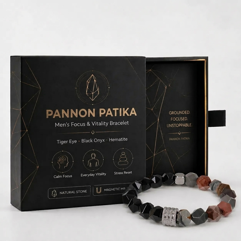 Pannon Patika™ Férfi Fókusz és Egyensúly Karkötő