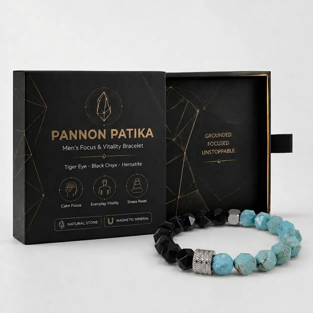 Pannon Patika™ Férfi Fókusz és Egyensúly Karkötő