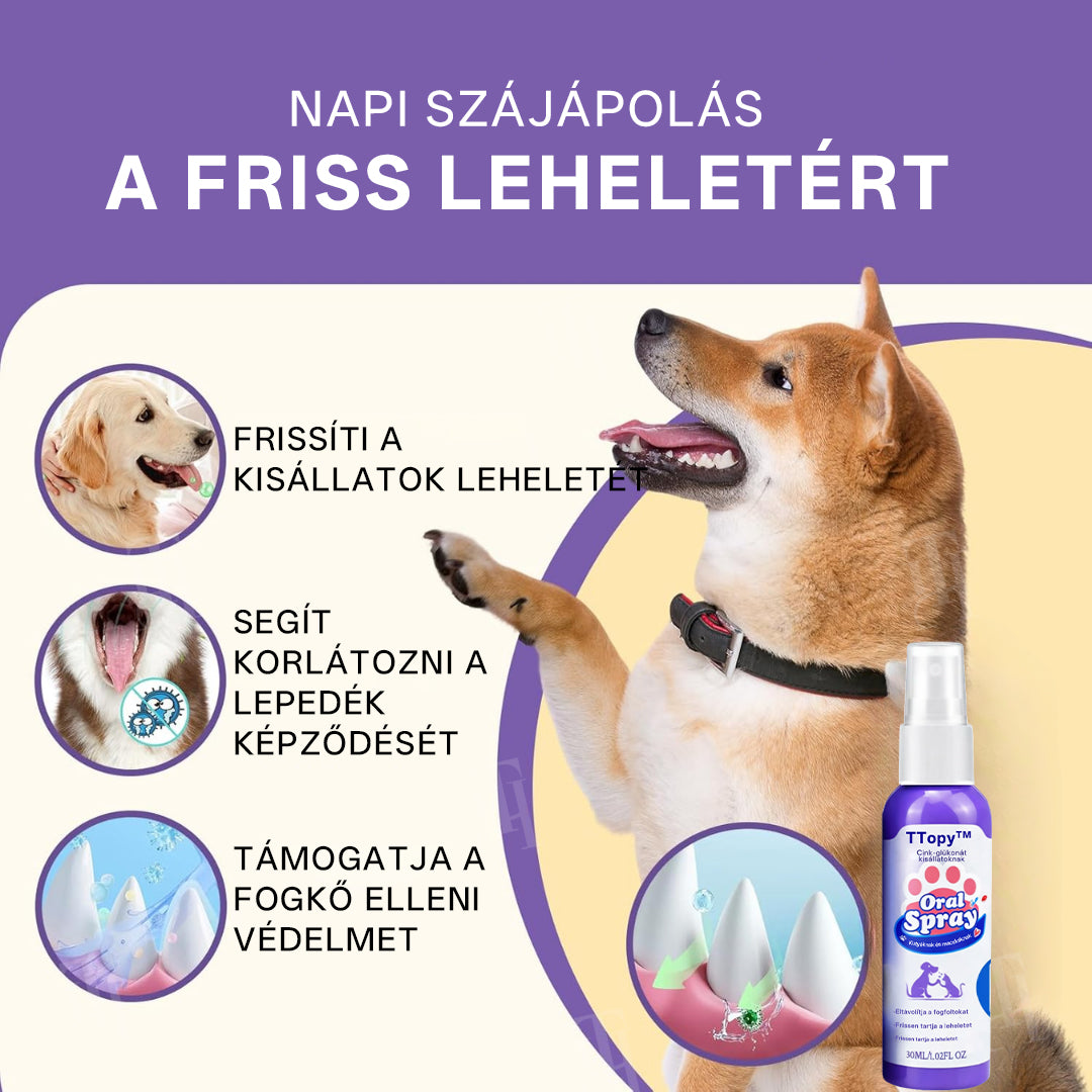 🌟 Hivatalos áruház | TTopy™ Cink-glükonát szájspray kisállatoknak-🌿
