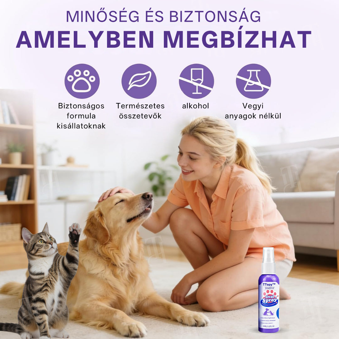 🌟 Hivatalos áruház | TTopy™ Cink-glükonát szájspray kisállatoknak-🌿
