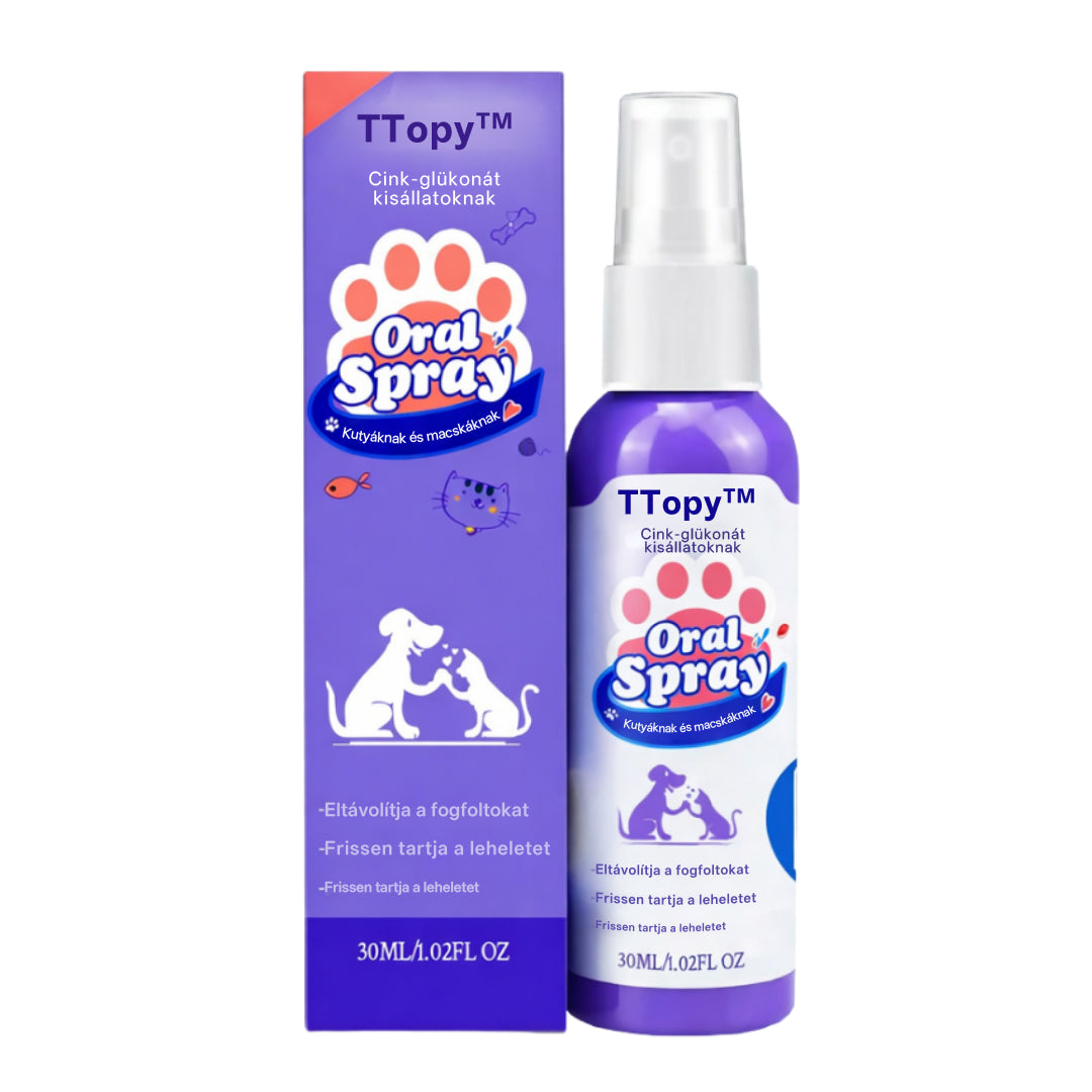 🌟 Hivatalos áruház | TTopy™ Cink-glükonát szájspray kisállatoknak-🌿